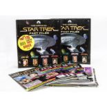 Star Trek Official Fact Files,  Ten Binder Folders including Part 159, 176 and 144. Together with