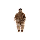 An Inguluk Inuit doll, from the sub-Arctic region c.1950 33.5cm H