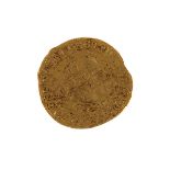 A Charles I hammered gold double crown coin, possibly a metal detecting find, having Crown mint