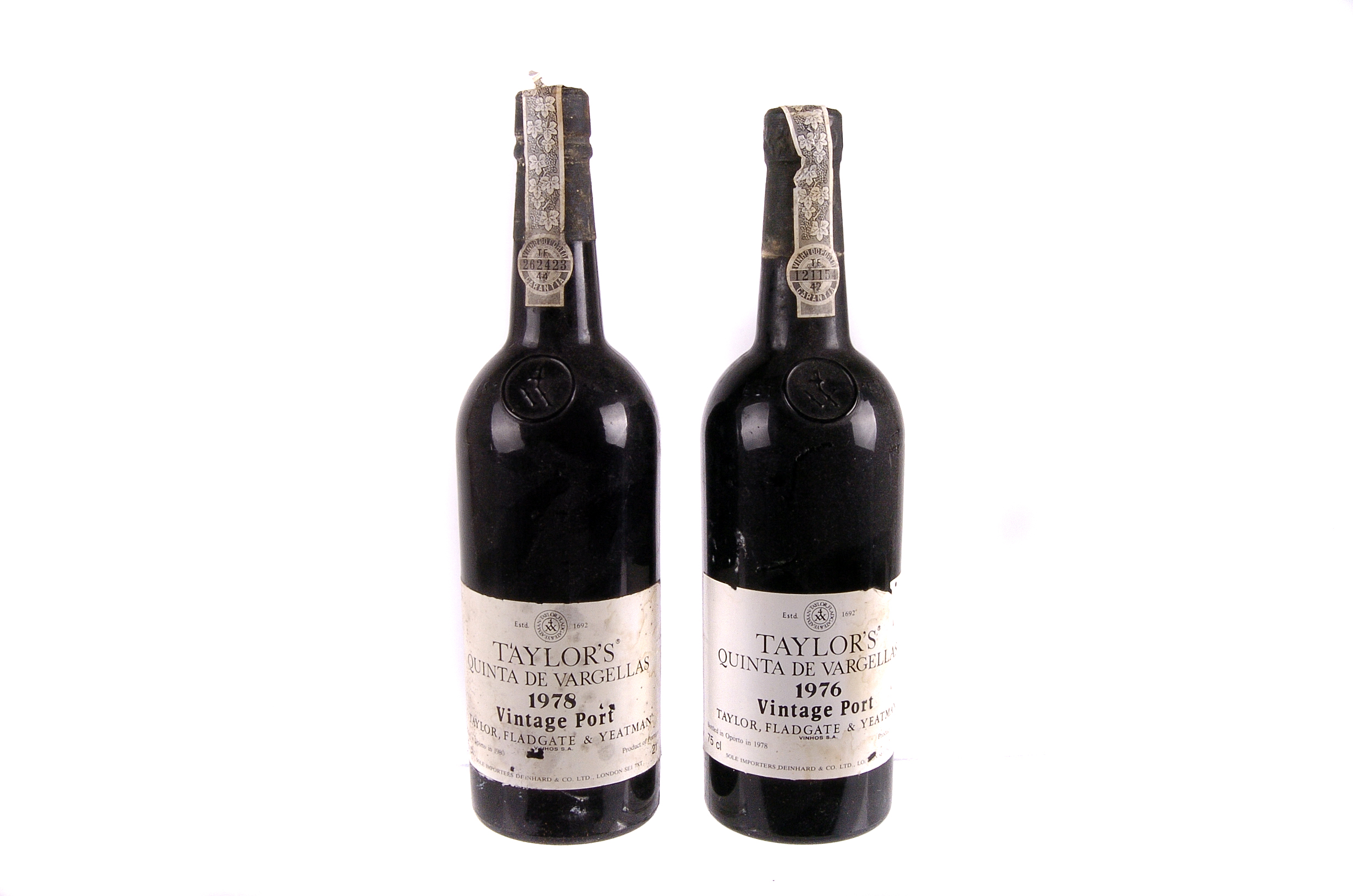 Two bottles of Taylor's Quinta  de Vargellas 1976 Vintage Port,  75cl (2)