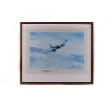 Two Robert Taylor Limited Edition prints, one entitled 'The Lancaster V.C.s' signed by Norman