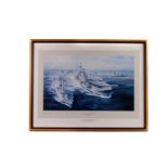 H.M.S Kelly print by Robert Taylor, together with a Limited Edition Robert Taylor print entitled '