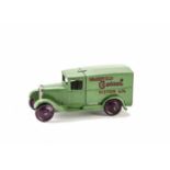 A Pre-War Dinky Toys 28m ‘Wakefield’s Castrol’ Delivery Van, type 1, “Meccano Dinky Toys” cast to