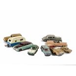 Dinky Toy Cars, 131 Cadillac Eldorado, 132 Packard, Hudson Sedan, 189 Triumph Herald, 199 Austin