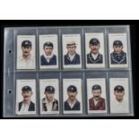 Cigarette Cards, Cricket, Wills's Cricketers (WILLS's) and English Cricketers (new Zealand Issue) (