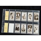 Cigarette Cards, Film, R Lloyd's Cinema Stars (28-54)(vg)