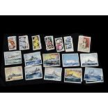 Cigarette Cards, Mixture of Manufacturers and Genres, to include Players L Size Treasures of