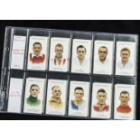 Cigarette Cards, Football, complete sets Carreras Popular Footballers and Famous Footballers,