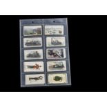 Cigarette Cards, Collection of rarer cards to include Wills Seaside Resorts (no 18), Morris's War