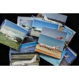 Postcards, Aviation, a large collection of approx. 1000 cards, featuring modern commercial