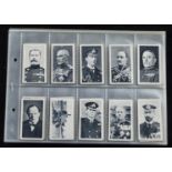 Cigarette Cards, Military, Wills's Scissor Issues, British Defenders (red back) and War Incidents (