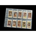 Cigarette Cards, Royalty, 3 Players sets, Egyptian Kings & Queens & Classical Deities, Coronation