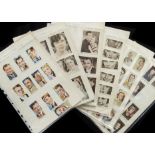 Cigarette Cards, Film, part sets, a selection to include Ardath Famous Film Stars (10), Film Stage &