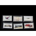 Cigarette Cards, Transport Civilian and Military, Imperial Tobacco Co Canada Railway Engines,