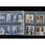 Cigarette Cards, Film, Carreras Film Favourites part set (34/50, vg) together with Phillips