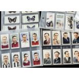Cigarette Cards, Mixture, a selection of various genres by Will's to include Association Footballers