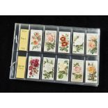 Cigarette Cards, Floral, Roses sets, (A, 2nd and Different)(all vg)(3)