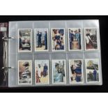 Cigarette Cards, Gallaher, a modern album containing various sets to include The Navy (Park Drive