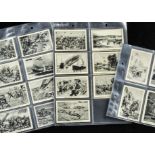 Trade Cards, Military, Amalgamated Press, part sets given with Triumph, to include Great War