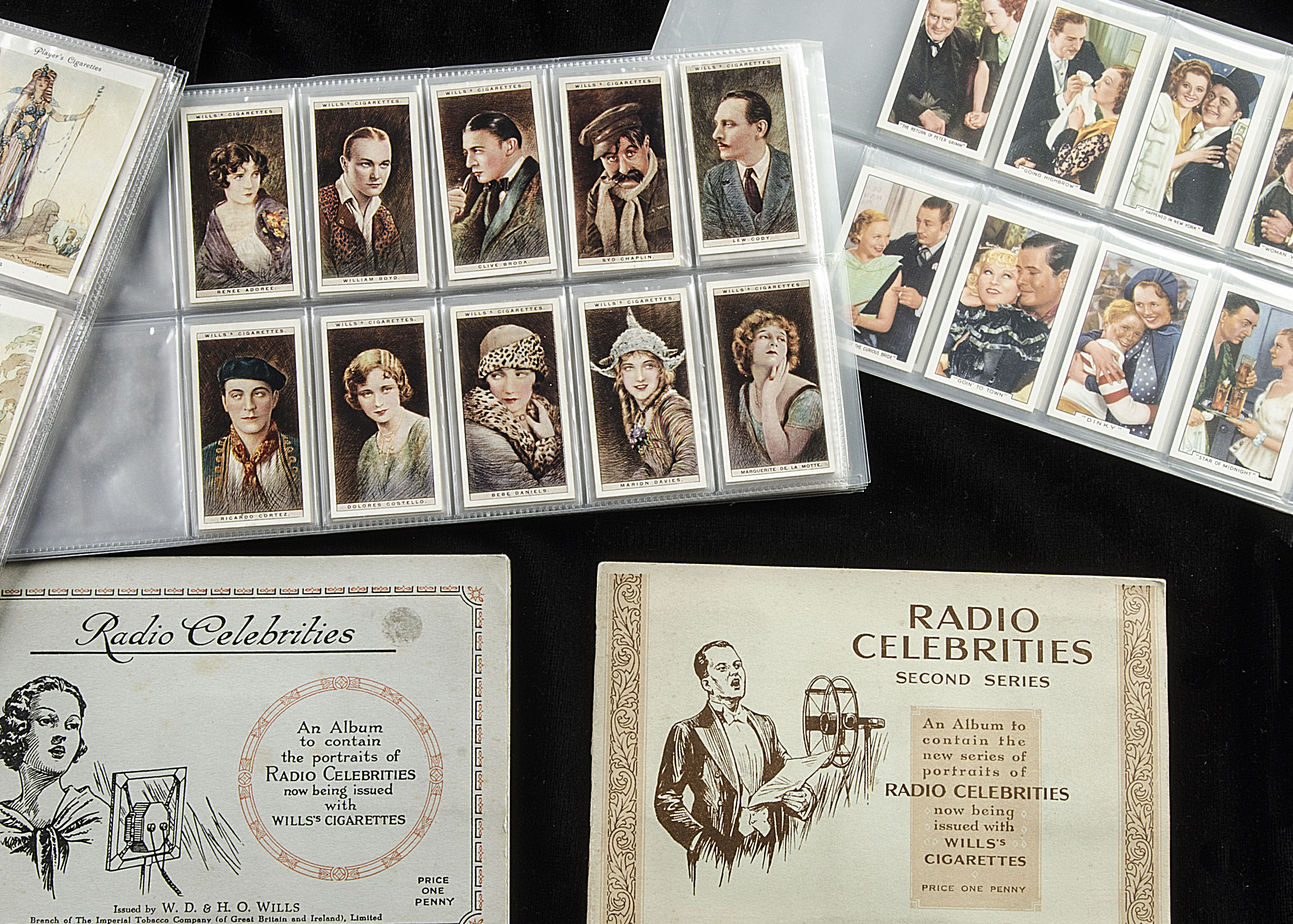 Cigarette Cards, Mixture, Complete sets, Player's Famous Beauties from Drawings by A K MacDonald (