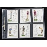 Cigarette Cards, Golf, Players Golf, (L size, vg)