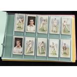 Cigarette Cards, Cricket, complete sets to include Players Cricketers 1930 and 1934 (both