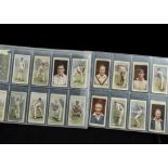 Cigarette Cards, Cricket, Wills's Cricketers 1928 (gen gd, no 49 poor) together with Cricketers 1929