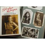 Postcards, Album, Gladys Cooper, an extensive collection of 144 cards, portraits, embossed and