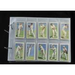 Cigarette Cards, Sport, a collection of sets by Players to include, Cricketers 1930, Cricketers