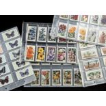 Cigarette Cards, Flora and Fauna, a collection of Will's sets to include British Butterflies,