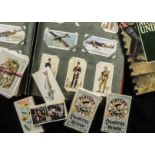 Cigarette Cards, Mixture, a collection of 6 albums, empty and partially completed with cards (