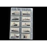Cigarette Cards, Shipping & Aviation, 3 sets by Wills to include Aviation, Merchant Ships of the