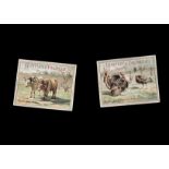 Trade Cards, Animals, Huntley & Palmer P Size Animals 13 (some duplicates)(vg)