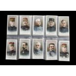 Cigarette Cards, Mixture, a collection of 7 sets to include Will's Allied Army Leaders, Ships