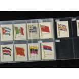 Silks, Muratti Flags, Series A Part set (22/24, no 46 and 9 missing) together with Muratti