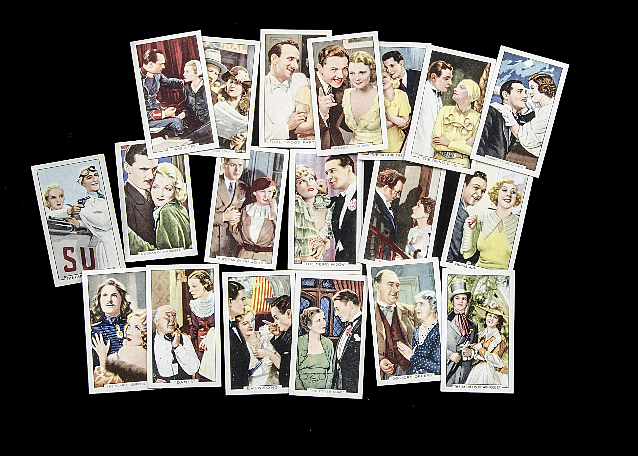Cigarette Cards, Film, Gallaher's Famous Film Scenes, Film Episodes and Shots from Famous Films