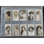 Cigarette Cards, Glamour, Wills's Scissor Sets, to include Beauties 1913 (brown tint) and