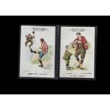 Cigarette Cards, Sport, W Clarke's Sporting Terms, 2 cards from the set to include Golf Term 'A Good