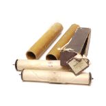 Three Pianola Rolls, titles include 'Tannhauser, Wagner', 'Allego, Key of A' and 'The Quaker Girl,