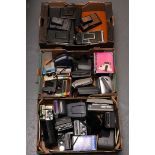 Various Polaroid Cameras: large quantity of various Polaroid cameras including several SX-70