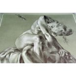 Three limited edition prints, life drawing studies, in original 'Renaissance Fine Arts Limited'