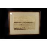 A collection of ten dry-point etchings by Frank McFadden, depicting various views about Southampton,