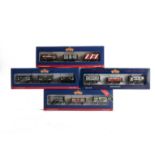 Bachmann 00 Gauge Freight Stock: Four 3-wagon sets, including three Bachmann Club editions, (SE&