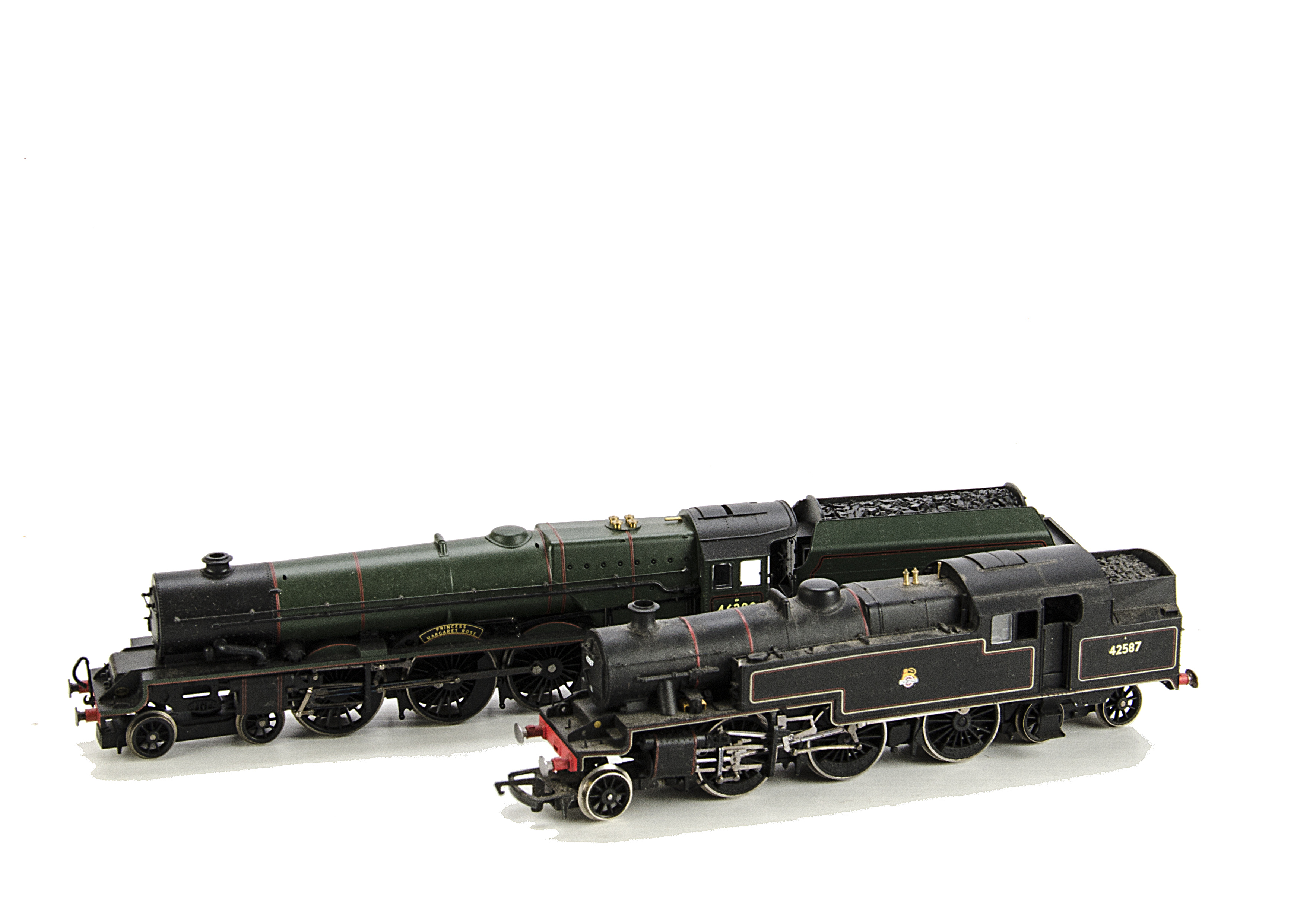 Two Hornby (China) 00 Gauge ex-LMS Locomotives: comprising R2226 Princess Class 4-6-2 no 46203 '