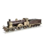 A Carette for Bassett-Lowke Spirit-fired Live Steam Midland Railway 4-4-0 Locomotive and Tender: