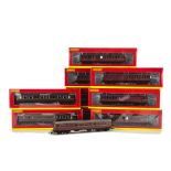 Hornby (China) 00 Gauge BR Maroon Coaching Stock: including Hawksworth R4410/1, Gresley Suburbans