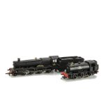 Two Hornby (China) 00 Gauge BR black Locomotives: comprising R2403 ex-GWR Grange Class 4-6-0 no 6862
