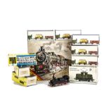 An assortment of Piko HO Gauge Locomotives and Rolling Stock: including 5/0713 Oldtimer train pack