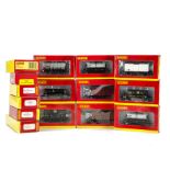 Hornby (China) 00 Gauge BR Assorted Freight Stock: including UD 6-wheel tankers R6379, Fish Vans
