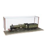 A Finely-scaled Gauge 1 Live Steam Coal-fired GWR Hall Class 4-6-0 Locomotive and Tender by